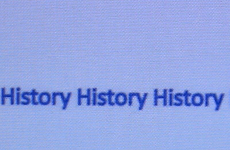 history
