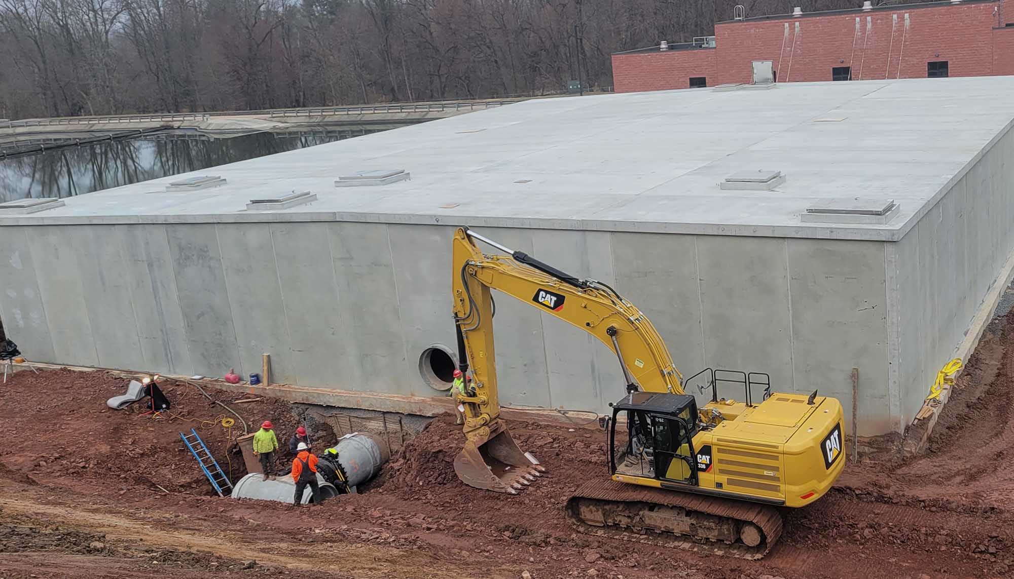 Industrial Construction Site