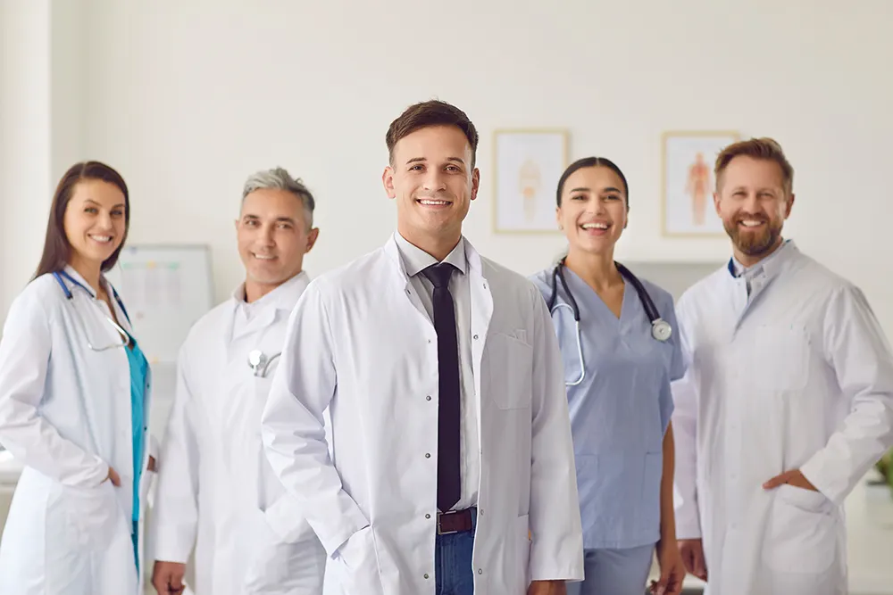 Medical Professionals standing together